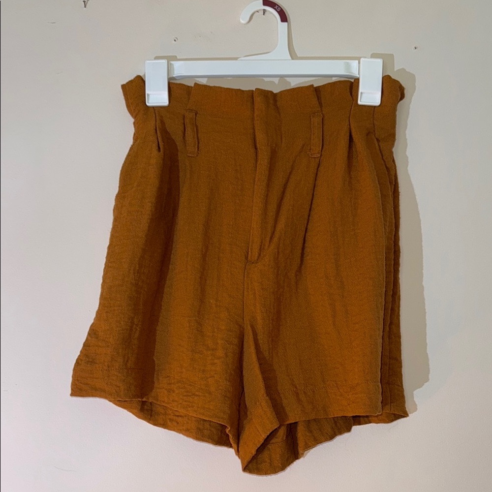 a new day High Waist Tan Shorts